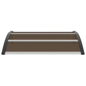 Door Canopy Black 47.2"x39.4" PC