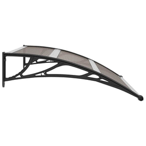 Door Canopy Black 47.2"x39.4" PC