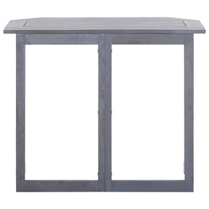 Folding Balcony Table 35.4"x19.7"x29.1" Solid Acacia Wood