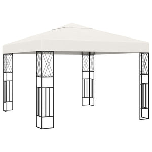 Gazebo 9.8'x9.8'Cream Fabric