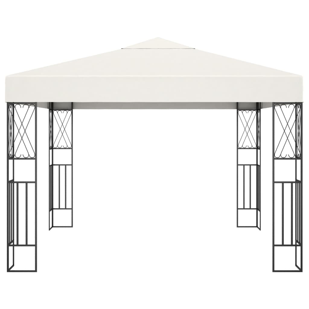 Gazebo 9.8'x9.8'Cream Fabric