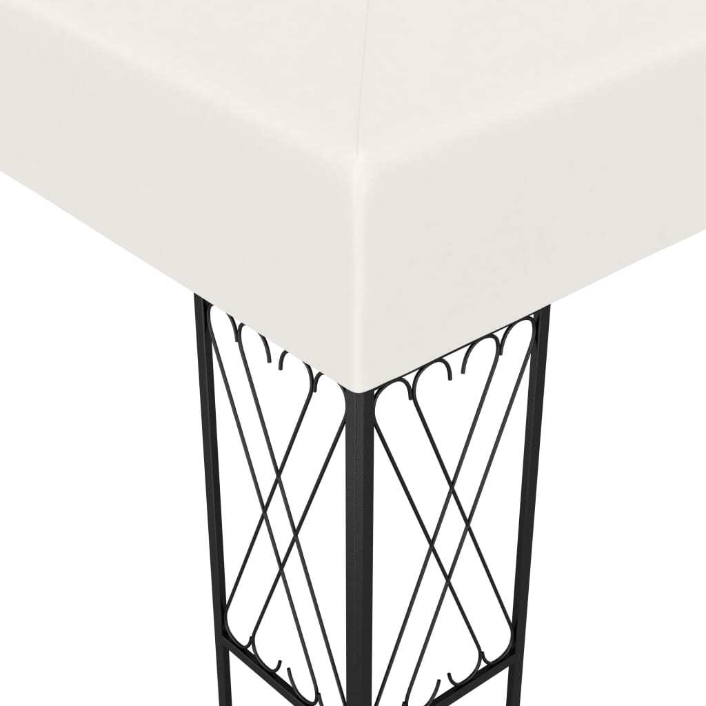 Gazebo 9.8'x9.8'Cream Fabric