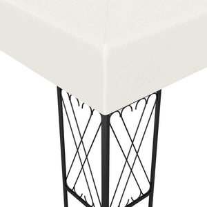 Gazebo 9.8'x9.8'Cream Fabric