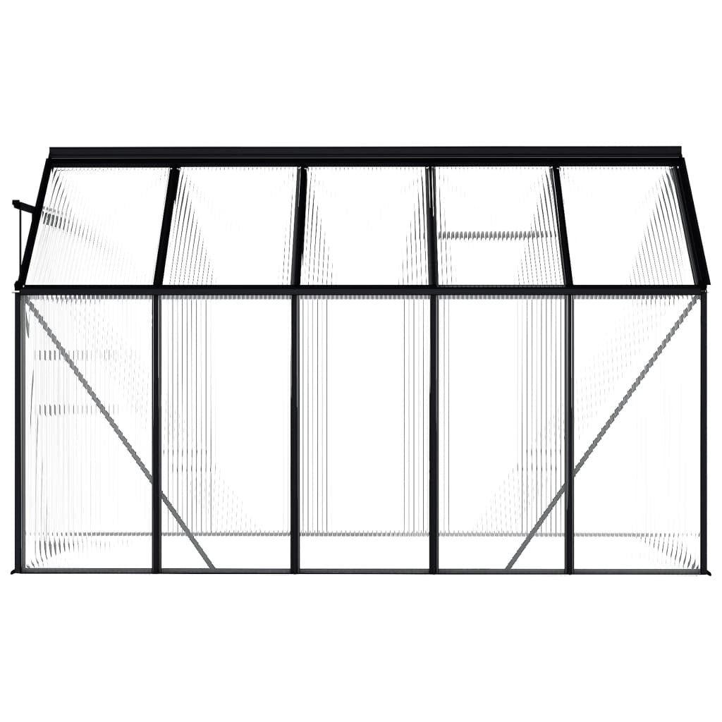 Greenhouse Anthracite Aluminum 63.4 ft
