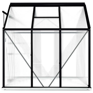 Greenhouse with Base Frame Anthracite Aluminum 38.9 ft