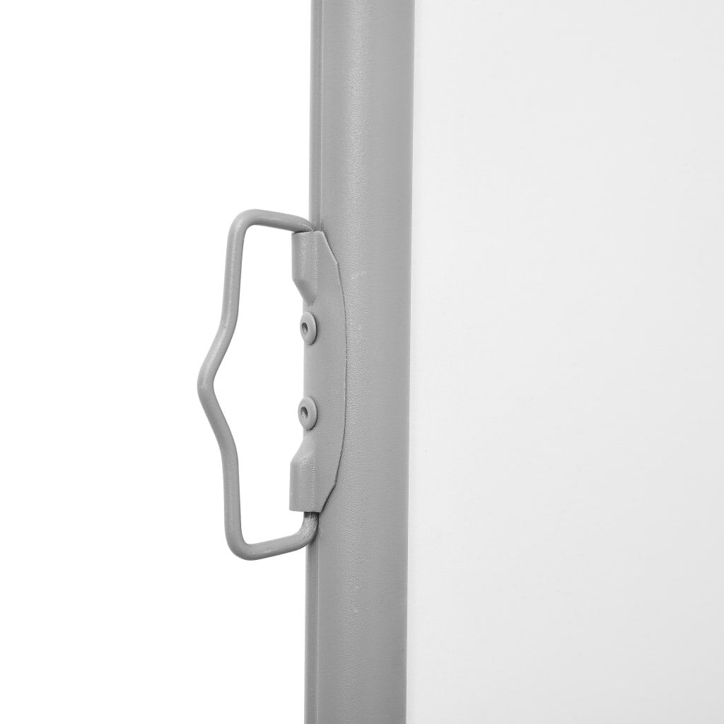 Retractable Side Awning Cream 47.2"x236.2