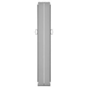 Retractable Side Awning Black 55.1"x236.2