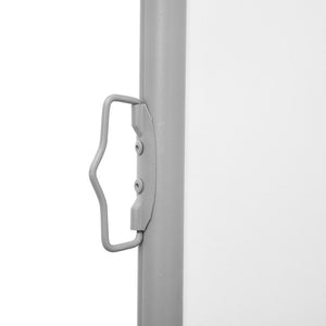 Retractable Side Awning Cream 55.1"x236.2