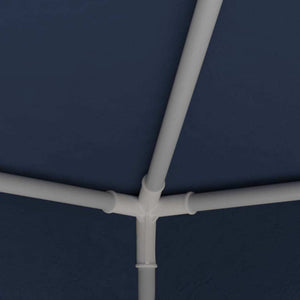 Professional Party Tent with Side Walls 13.1'x13.1'Blue 0.3 oz/ft