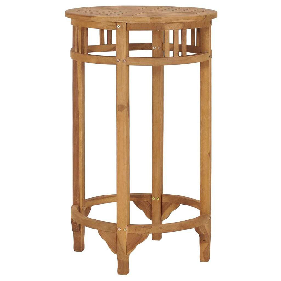 Bar Table 23.6" Solid Wood Teak