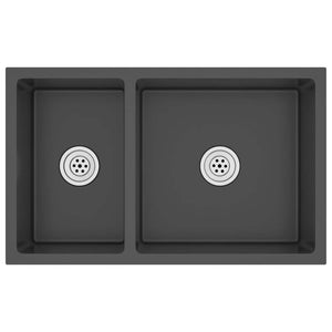 Kitchen Sink Black Stainless Steel