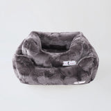 Low-Front Reversible Dog Bed with Poly-Fiber Fill