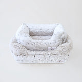Faux Mink Dog Bed – Soft Plush Resting Bed