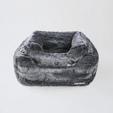 Faux Mink Dog Bed – Soft Plush Resting Bed