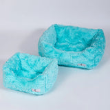 Reversible Cuddle Dog Bed with Poly-Fiber Fill