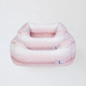 Reversible Plush Dog Bed – Soft Poly-Fiber Cushioning