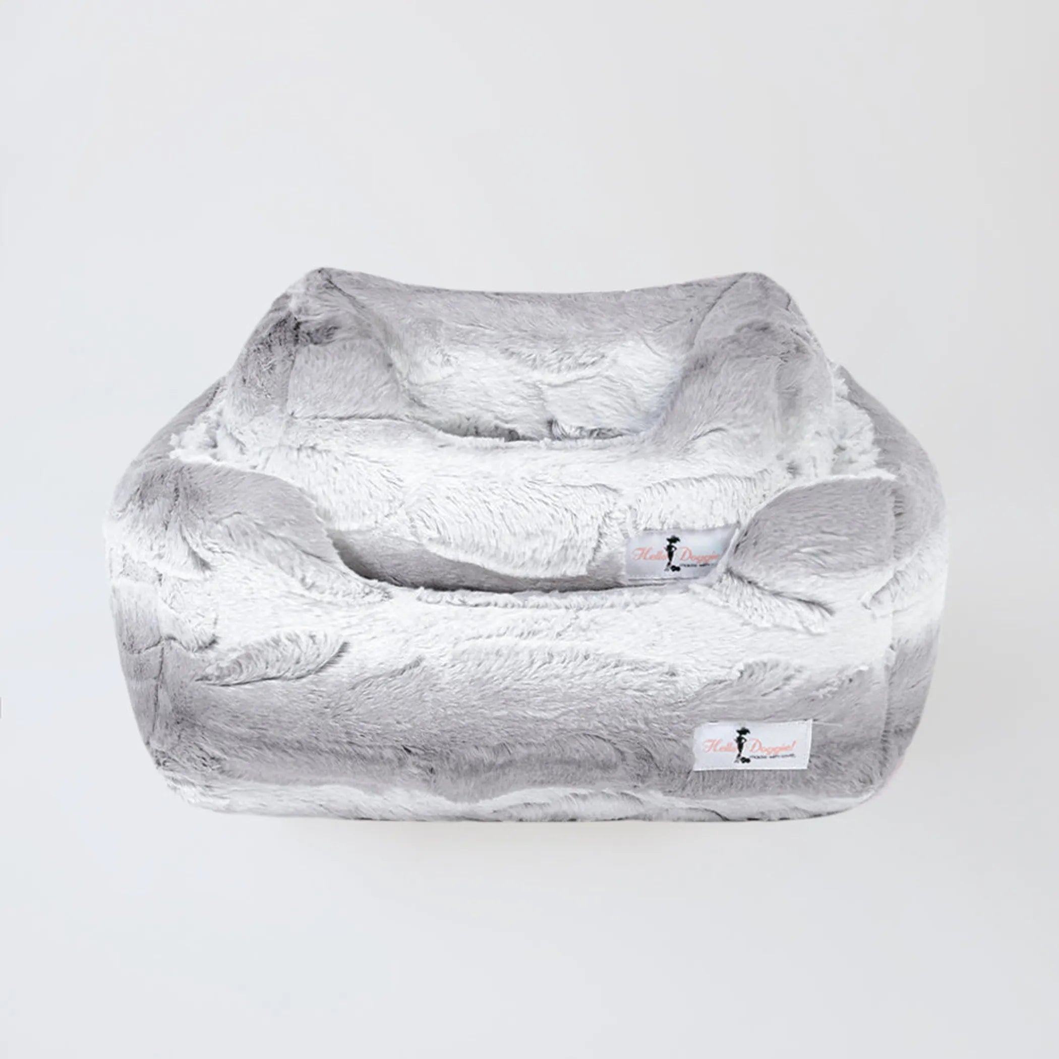 Reversible Plush Dog Bed – Soft Poly-Fiber Cushioning