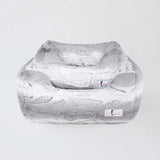 Reversible Plush Dog Bed – Soft Poly-Fiber Cushioning