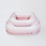 Reversible Plush Dog Bed – Soft Poly-Fiber Cushioning