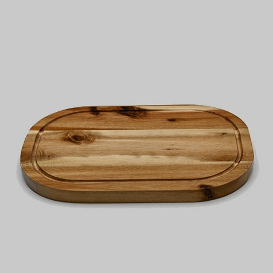 Acacia Serving Rounded cutting Board