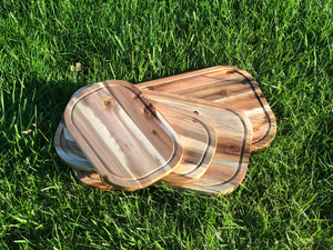 Acacia Serving Rounded cutting Board