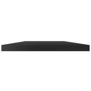 Bookshelf Boards 8 pcs High Gloss Black 23.6"x15.7"x0.6" Engineered Wood
