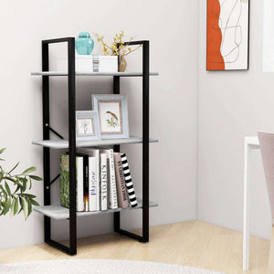 Storage Shelf Concrete Gray 23.6"x11.8"x41.3" Engineered Wood