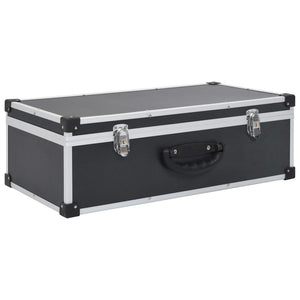 CD Case for 80 CDs Aluminum ABS Black