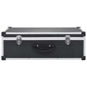 CD Case for 80 CDs Aluminum ABS Black