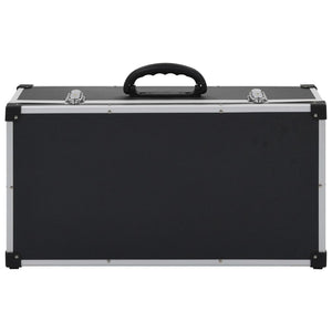 CD Case for 80 CDs Aluminum ABS Black
