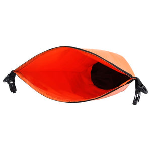 Dry Bag with Zipper Orange 5.3 gal PVC