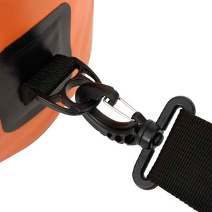 Dry Bag with Zipper Orange 5.3 gal PVC