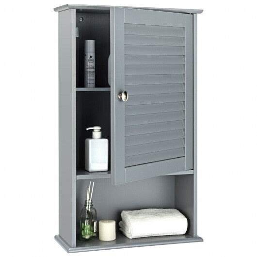 27.5 Inch H Wall Hanging Bathroom Storage Cabinet