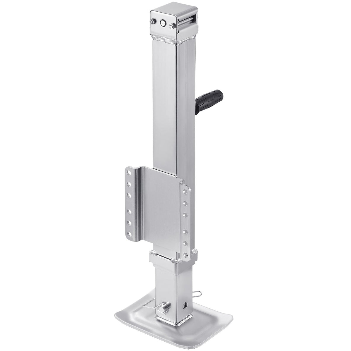 Trailer Jack, 8000 lbs Static Load Capacity, Heavy Duty Swivel Bolt-on Trailer Jack, 28.5" Lift Trailer Jack Stand with Handle for RV Trailer, Horse Trailer, Utility Trailer, and Yacht Trailer