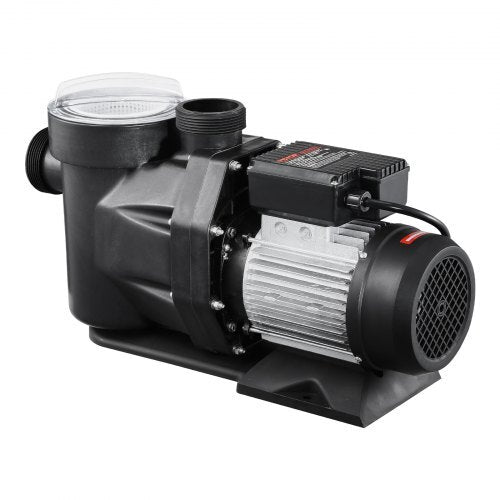 Above Ground Pool Pump, 3 HP, 149 GPM Max Flow Single Speed Swimming Pool Pump, 220V 3450 RPM 42 ft Max Head Lift with PP Shell Strainer Basket, 122?F Max Water Temp, for Hot Tubs Spas, No Plug