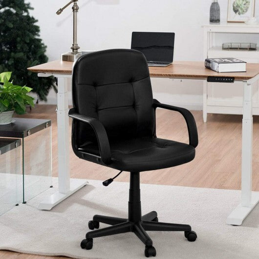 Ergonomic Office Chair with 360-degree Wheels