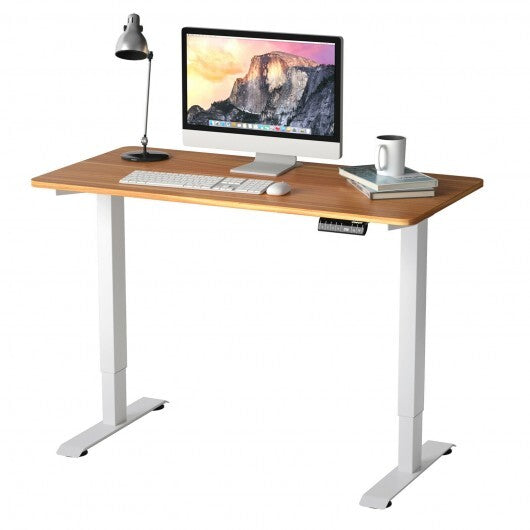 Electric Height Adjustable Standing Desk with Memory Controller-Black