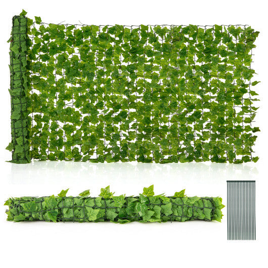 120 x 40 Inch Artificial Ivy Privacy Fence Faux Ivy Vines Covering