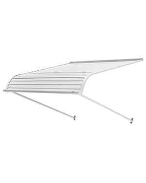 Aluminum Awning 40 x 42 in, Durable Window Awning Door Canopy, Lightweight and Stable Aluminum Exterior Awnings Rain Snow Sunlight Protection for Door Entrance Windows Patio Porch