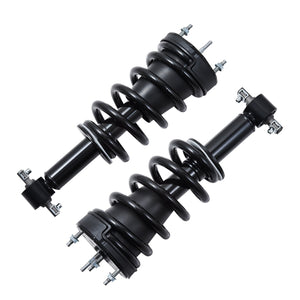 Front Air Shock Absorber Strut, 2 PCS, Compatible with Cadillac Escalade/ESV/EXT, GMC Sierra, Chevrolet Avalanche/Silverado/Suburban/Tahoe, Replacement for 19300066 22853793 19368455 19368456
