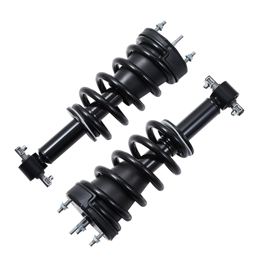 Front Air Shock Absorber Strut, 2 PCS, Compatible with Cadillac Escalade/ESV/EXT, GMC Sierra, Chevrolet Avalanche/Silverado/Suburban/Tahoe, Replacement for 19300066 22853793 19368455 19368456