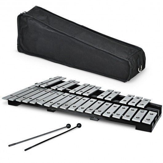 27 Note Glockenspiel Xylophone with 2 Rubber Mallets