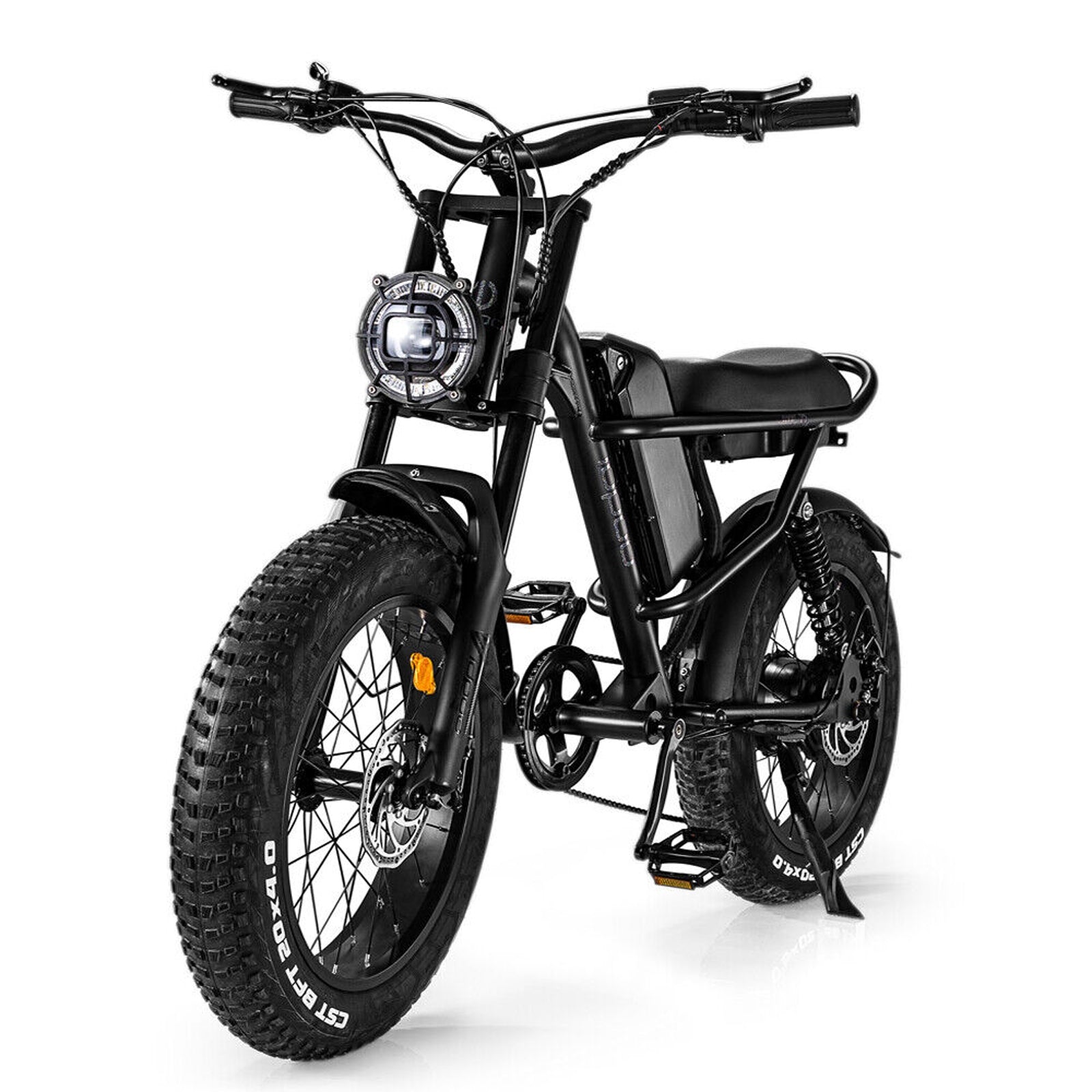 US All-Terrain Electric Bike 500W Motor – 7-Speed, 48V 15Ah Removable Battery, Black E-Bike