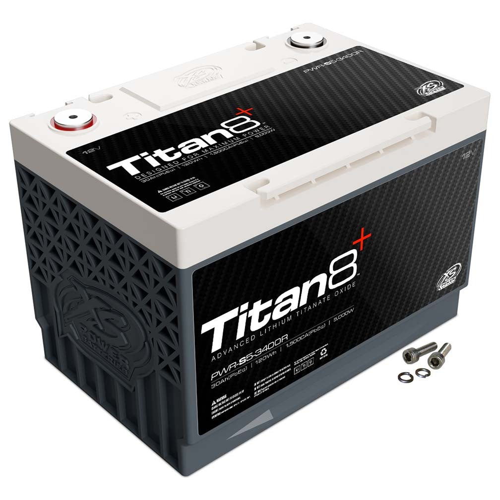 XS Power Titan 8 Lithium Battery  30AH 1500 CA 5000 W