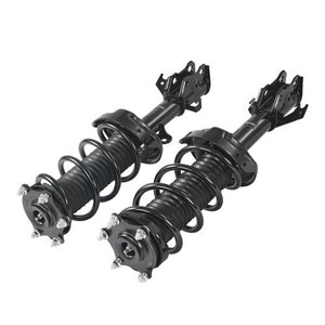Front Shock Absorber Strut Assembly, 2Pcs Shock and Strut Assembly with Coil Spring, Compatible with 2007-2014 Honda CR-V, Automotive Replacement Struts, OE 272491/272492