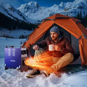 Diesel Heater, 8KW, DC 12V/24V, All in One Portable Diesel Air Heater with Remote Control and LCD Screen, Fast Heating Low Noise, 1.3 Gal Fuel Tank for Vehicles, Vans, RVs, Campers, and Trucks