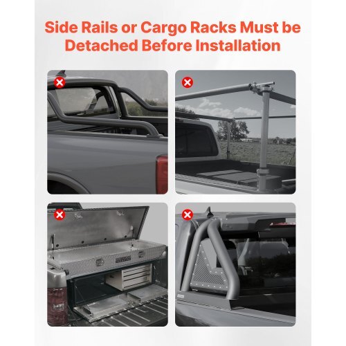 Soft Roll-Up Truck Bed Tonneau Cover, Compatible with 2017-2026 Honda Ridgeline, Fits 5 ft (5 ft 4 in/64 in) Bed, Triple-Layer Heavy-Duty PVC Tonneau Cover with Three Aluminum Alloy Support Bars