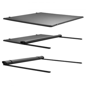 Soft Roll-Up Truck Bed Tonneau Cover, Compatible with 2017-2026 Honda Ridgeline, Fits 5 ft (5 ft 4 in/64 in) Bed, Triple-Layer Heavy-Duty PVC Tonneau Cover with Three Aluminum Alloy Support Bars