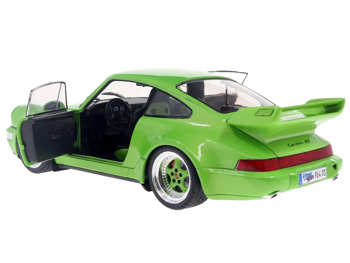 1990 Porsche 911 (964) Carrera RS "Streetfighter" Green Metallic 1/18 Diecast Model Car by Solido
