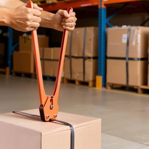 Banding Strapping Kit, Heavy Duty Banding Sealer Tool with 2000 ft PET Band, 600 Metal Seals, 200 Corner Protectors, Plastic Pallet Packaging Strapping Kit for Warehouse, Transportation, Home